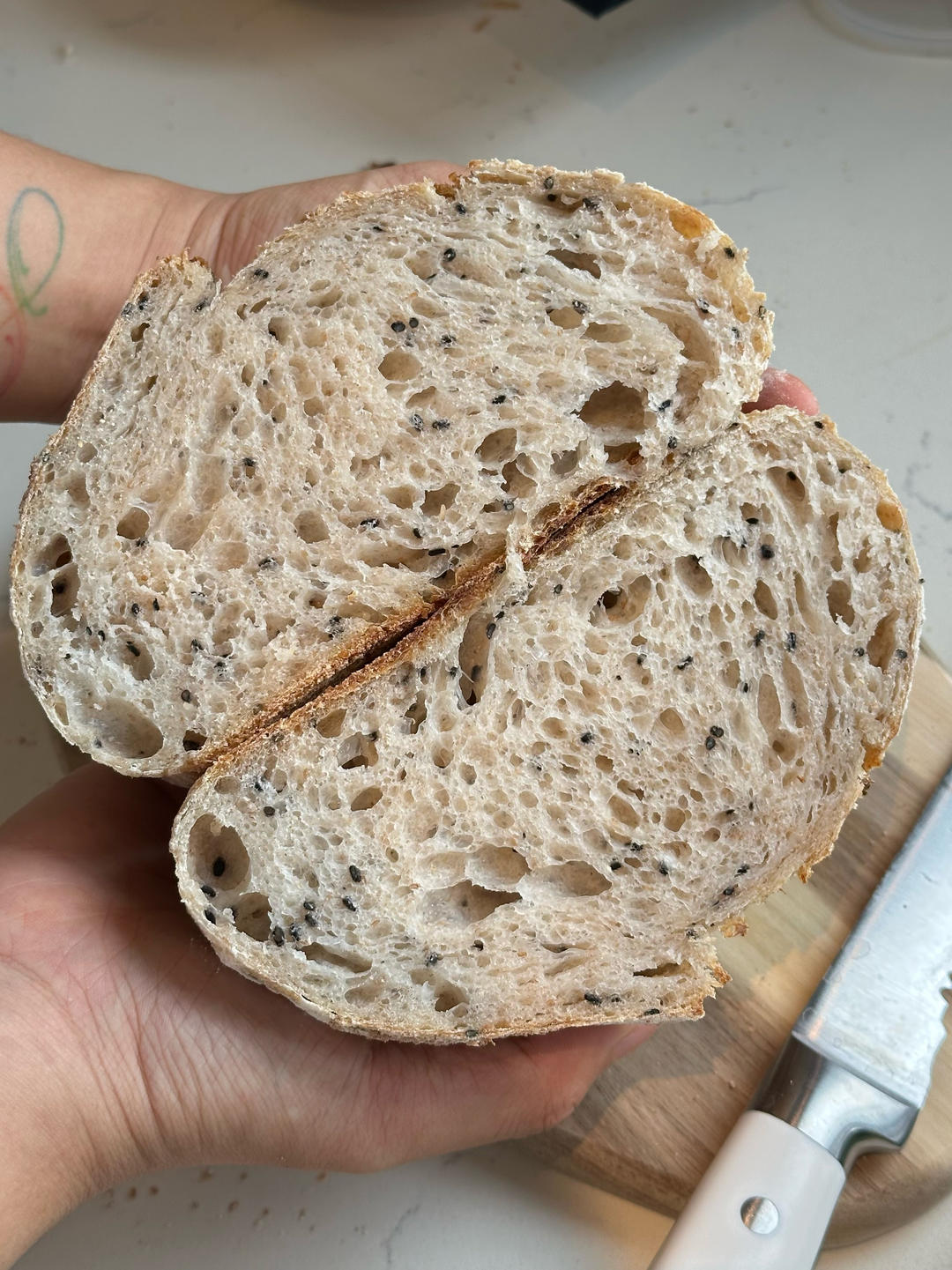 天然酵种鲁邦种硬欧包Sourdough Bread