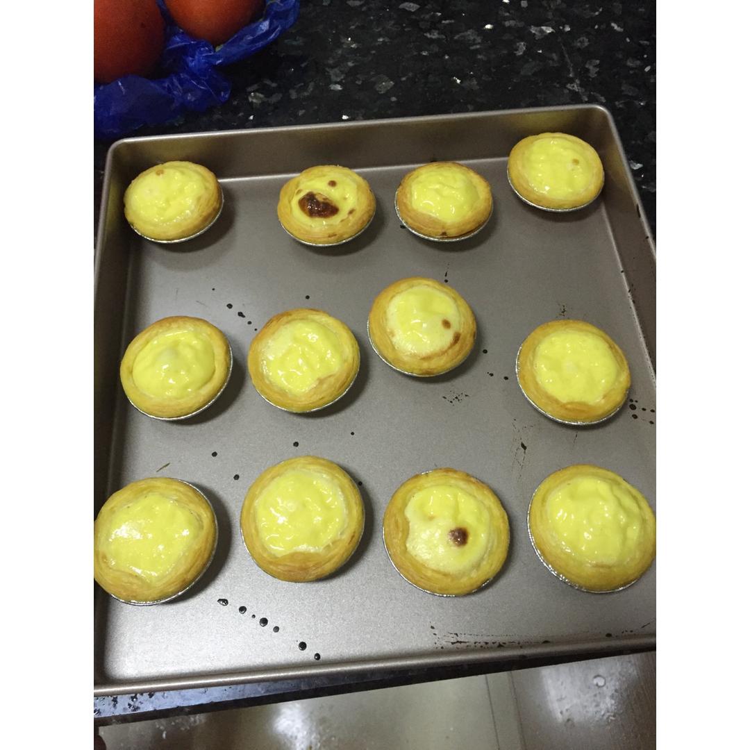 不加淡奶油蛋挞