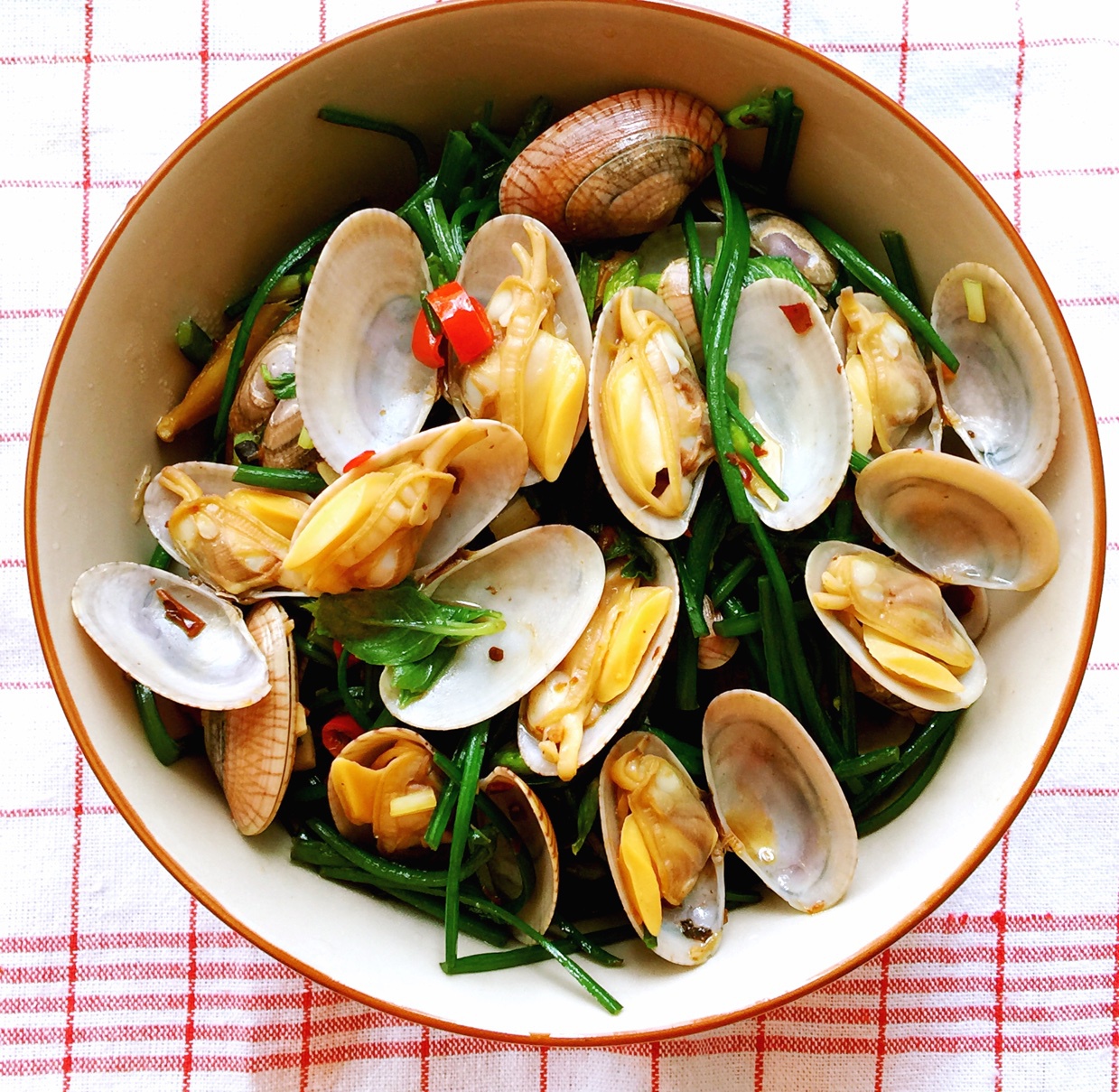 辣炒花蛤 Chilli Cockles