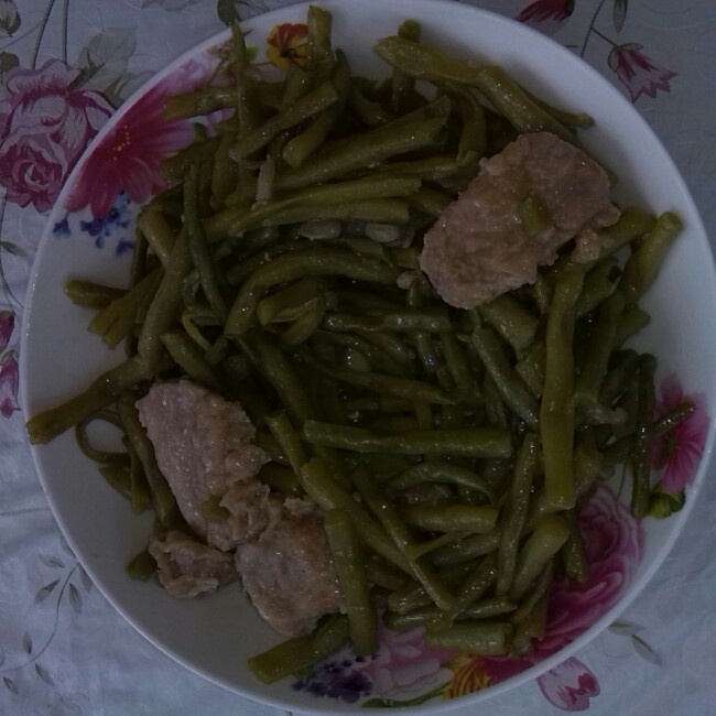 豇豆炒肉