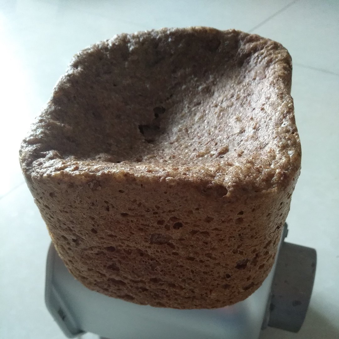【减脂】无油无糖的全麦面包（面包机版）
