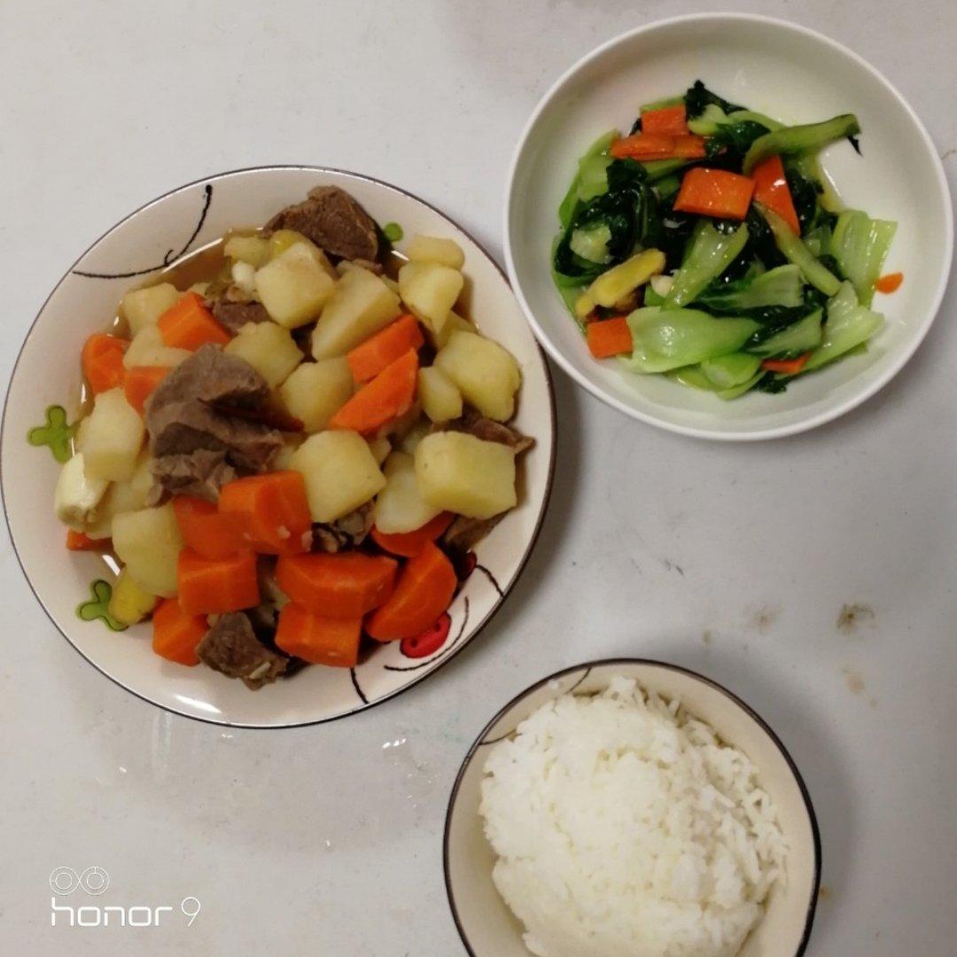 懒人版牛肉炖土豆