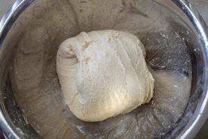 天然酵种味增豆渣欧包的做法 步骤4