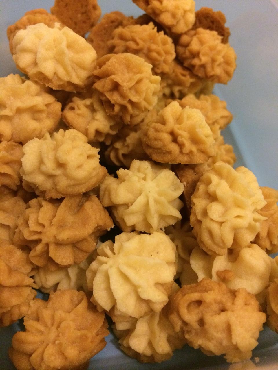 一抿即化酥到掉渣的珍妮曲奇云顶小花/烘焙视频饼干篇1