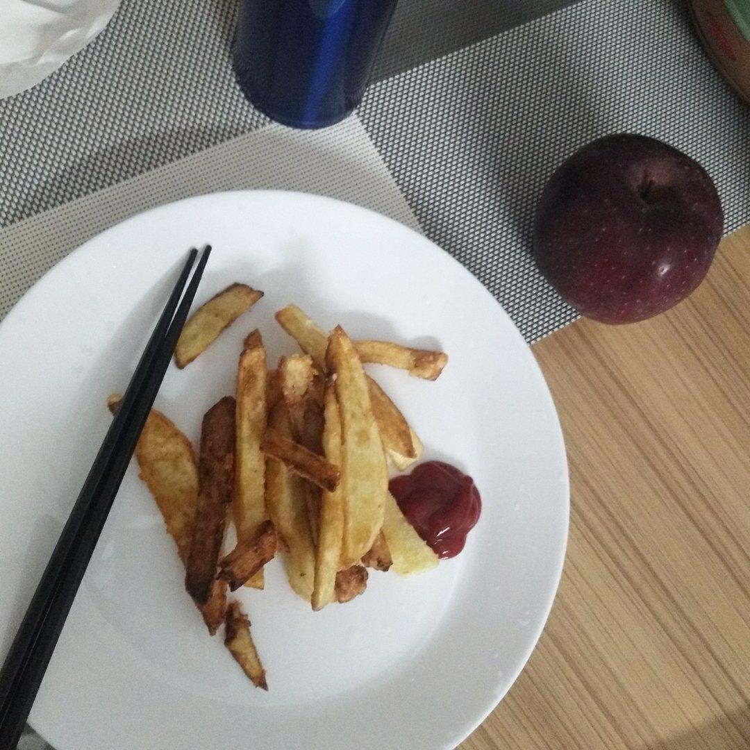自制薯条🍟（家庭快手版，不用煮也不需要冷冻）