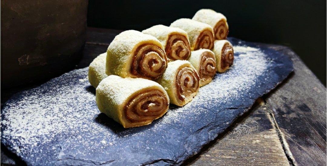 此配方做出的驴打滚无比软糯，放一天还是软的