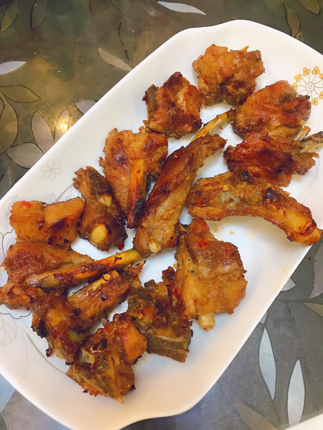 蒜香排骨烤箱版