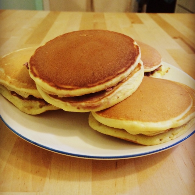 抹茶蜜豆铜锣烧