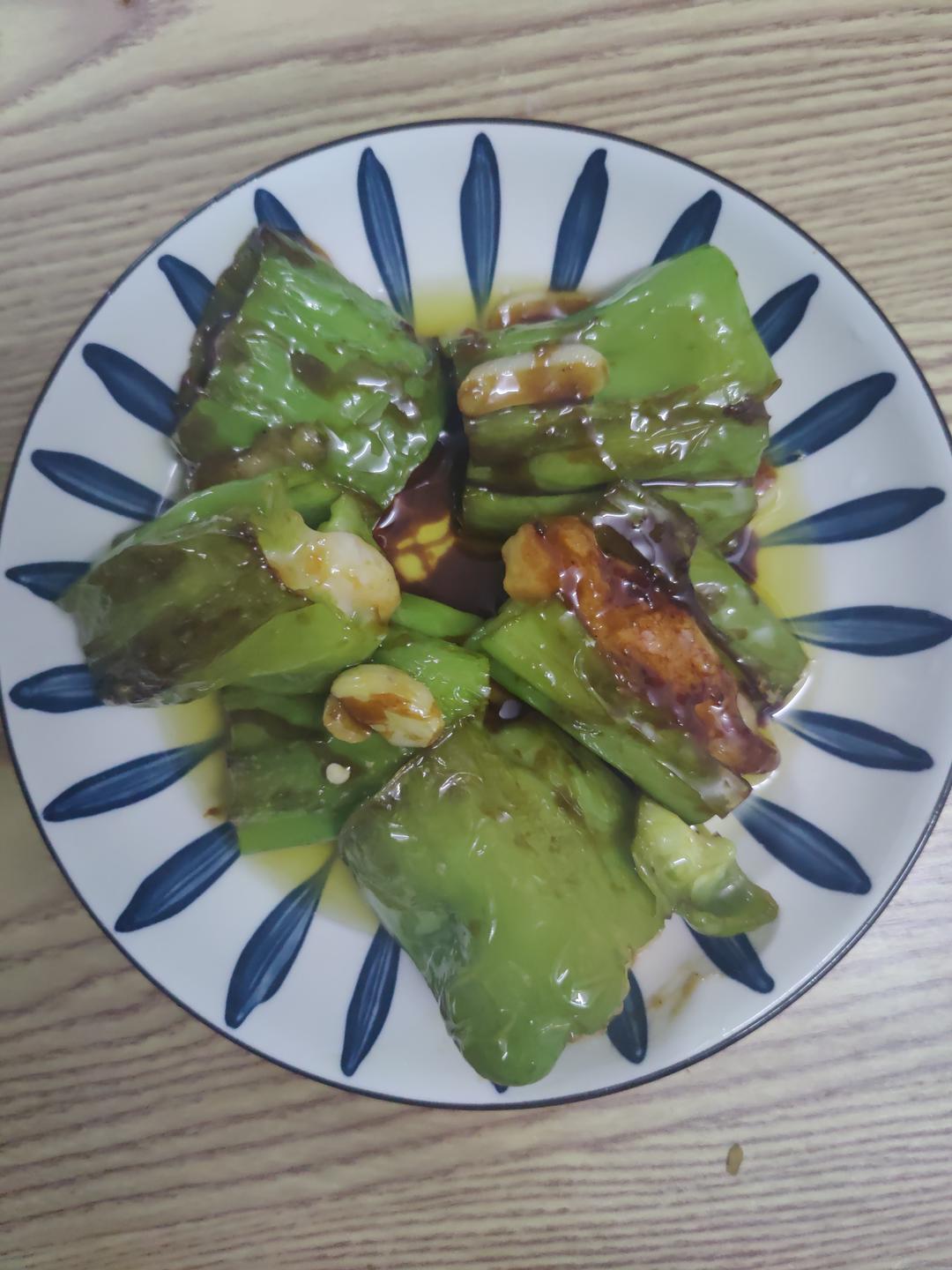 超下饭青椒酿虾滑