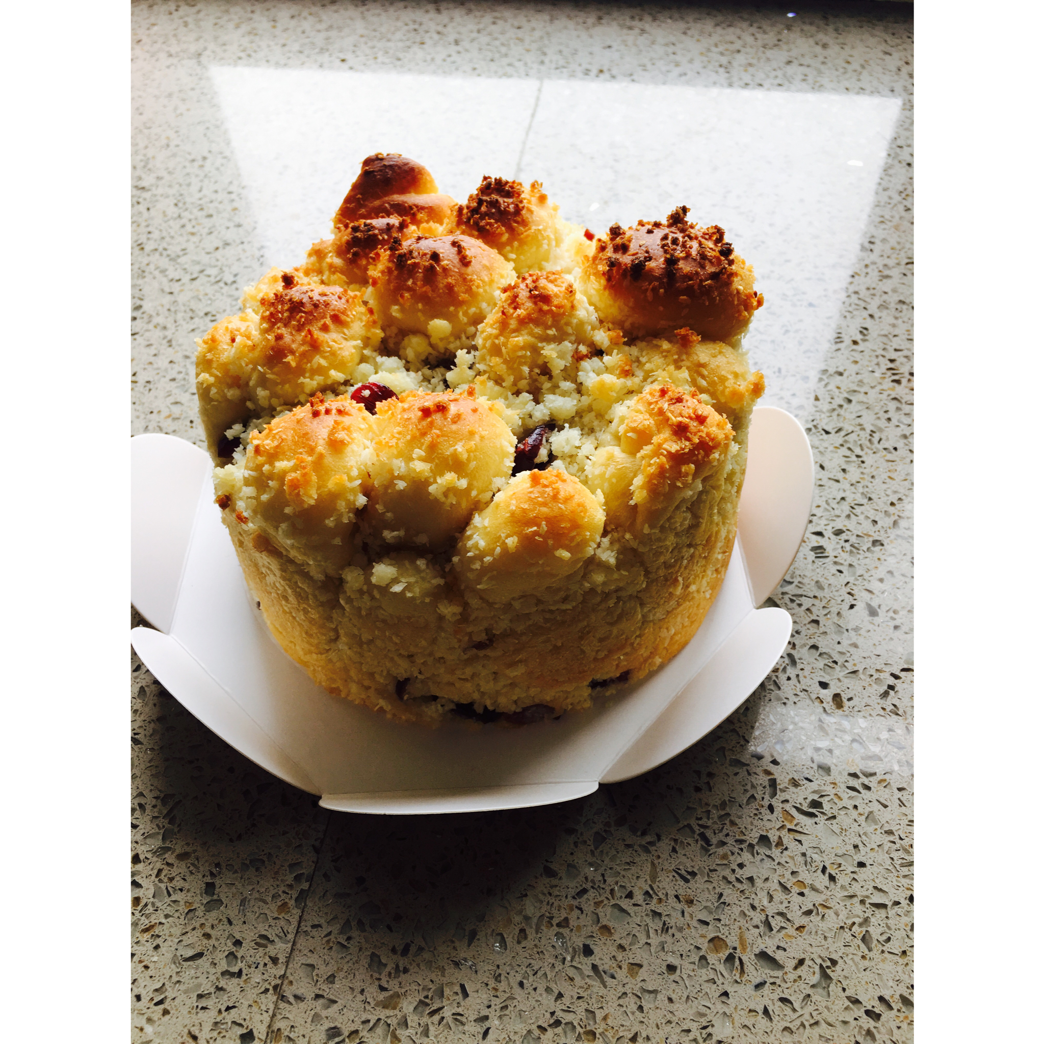 椰蓉奶酪堡垒包