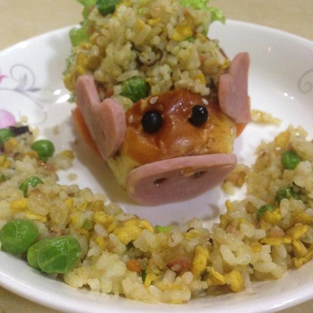 小猪快跑三明治