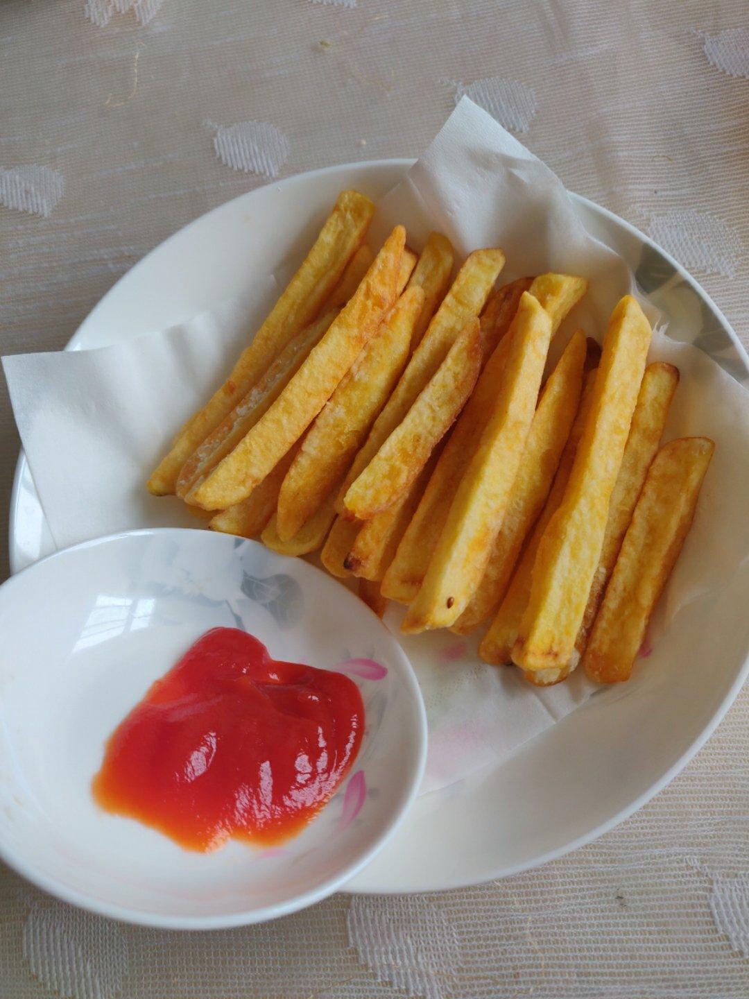 自制炸薯条