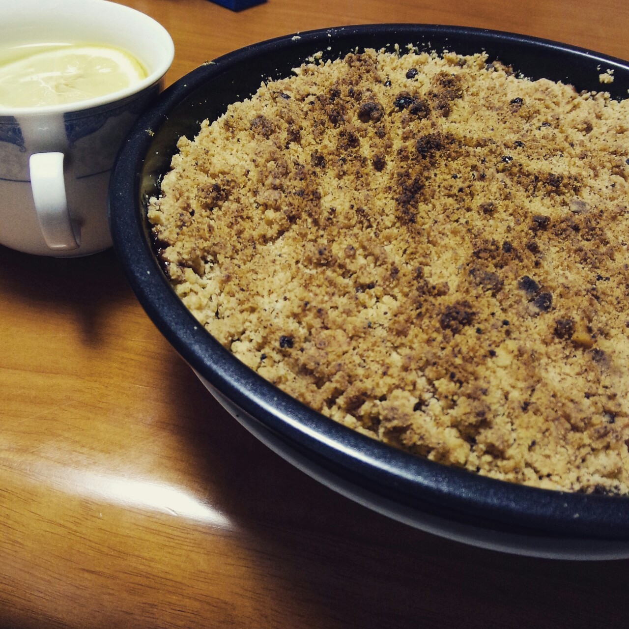 nothisuser做的酥烤苹果 apple crumble