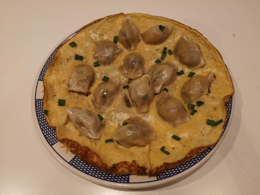 蛋抱煎饺（速冻饺）