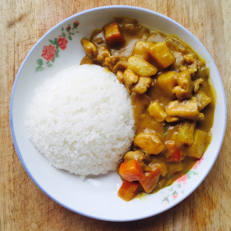 咖喱鸡肉饭