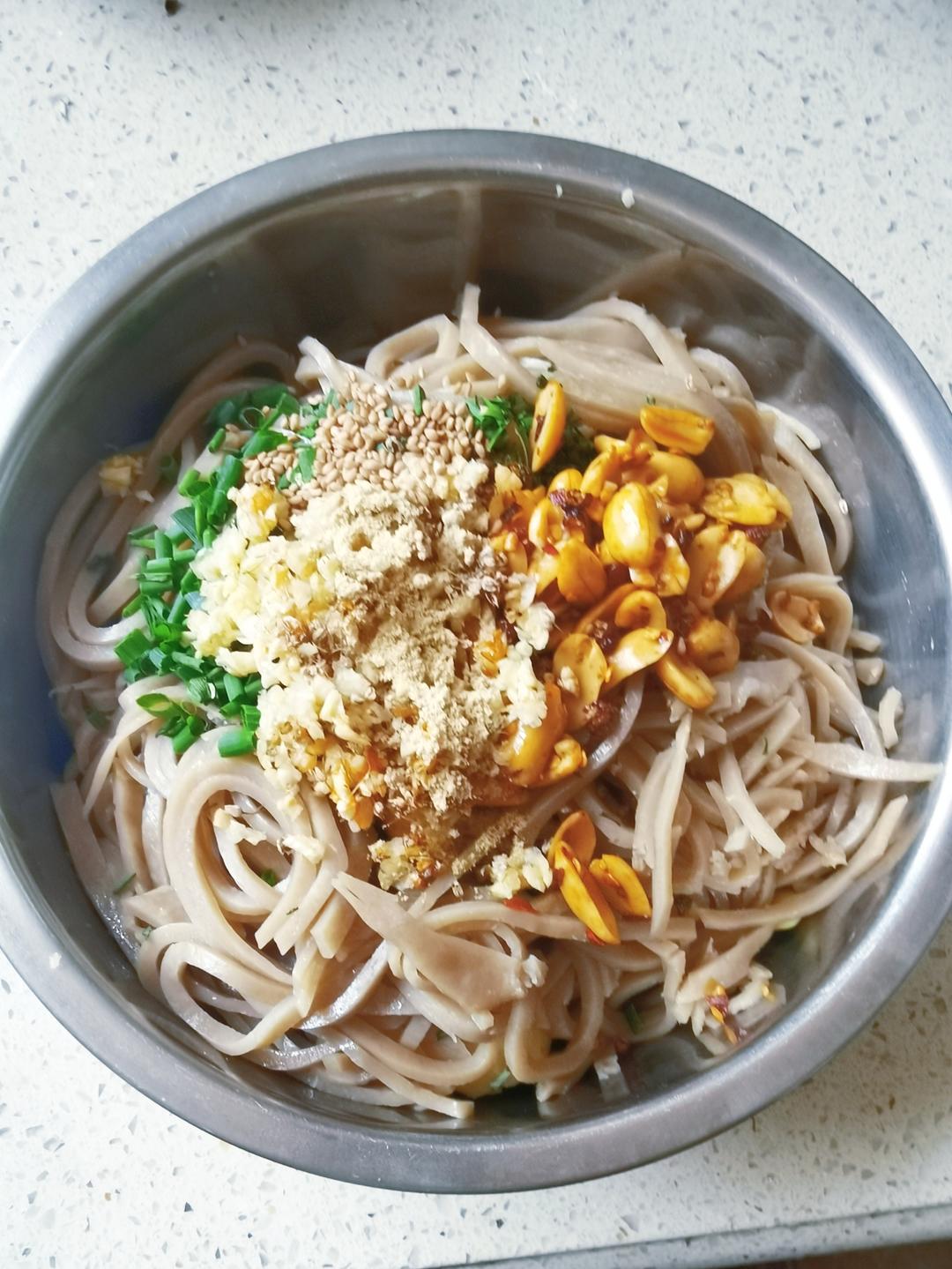 土豆泥拌莜面