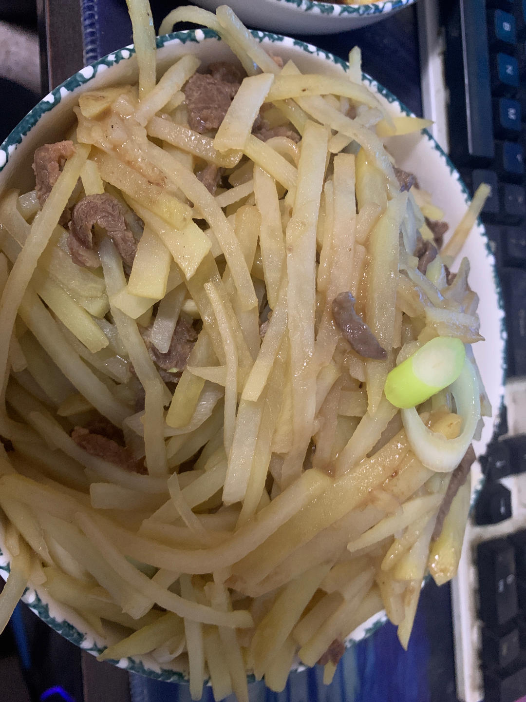 土豆炒牛肉