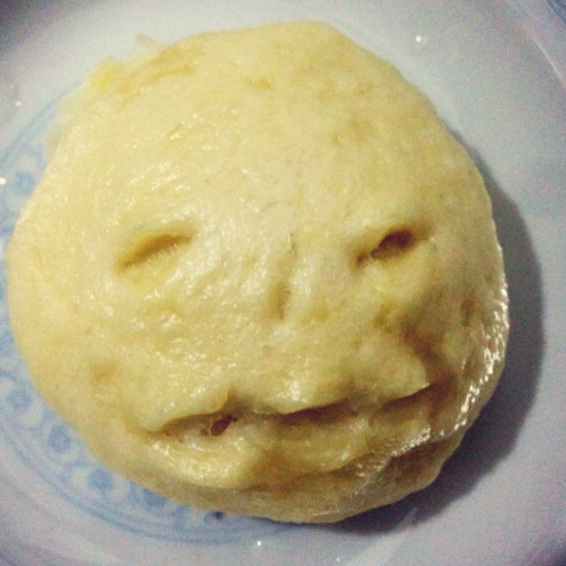 自制奶黄包