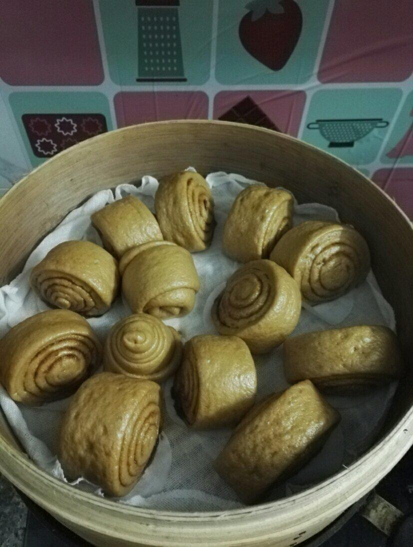 奶香红糖馒头