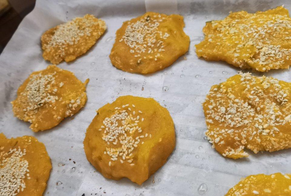 南瓜饼超简单烤箱版