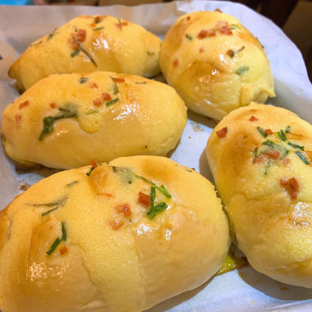 肉松沙拉酱面包（65度汤种）