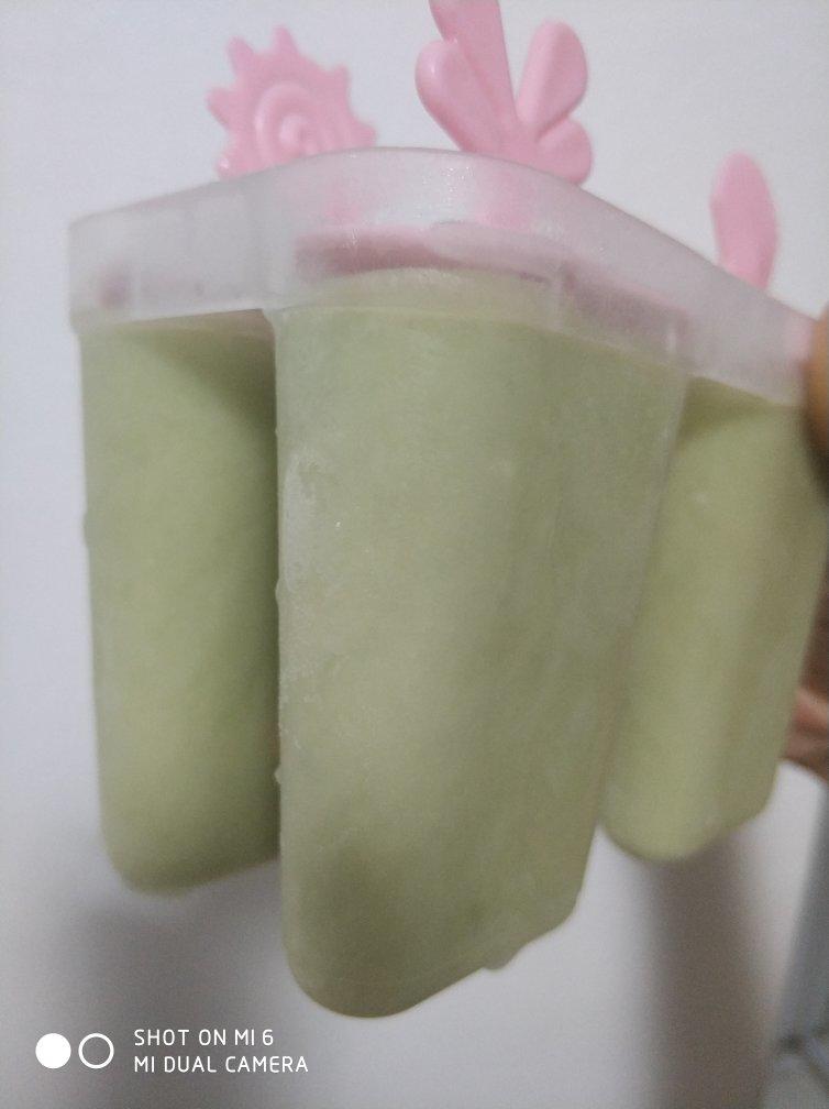 抹茶酸奶冰棍丨健康·零食