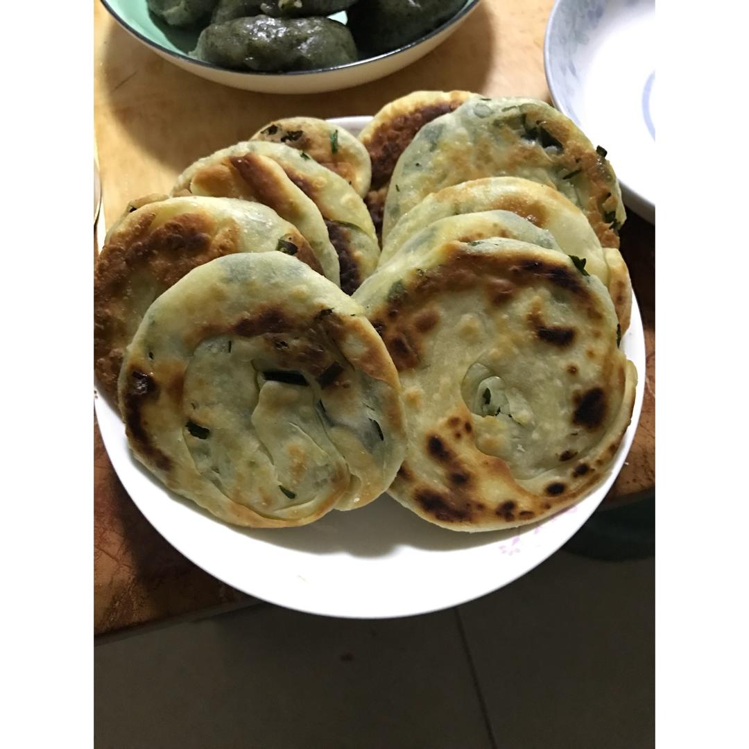家常葱油饼