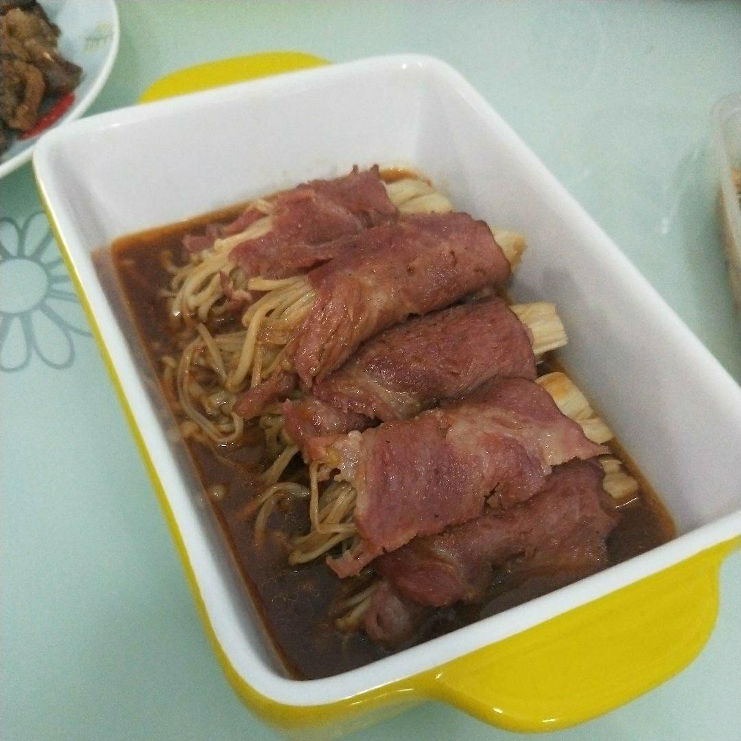 金针菇培根卷