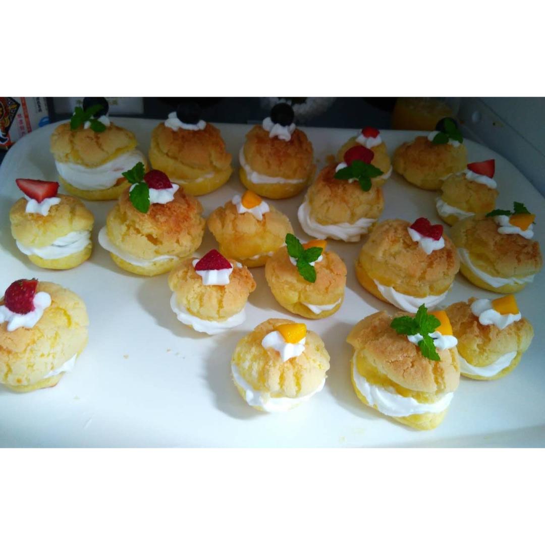 十分美味的酥皮泡芙