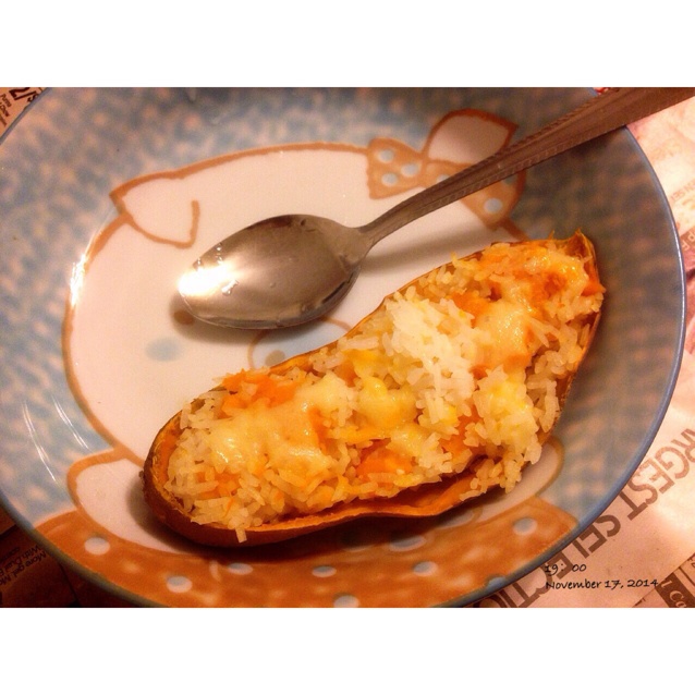 芝士奶油焗红薯