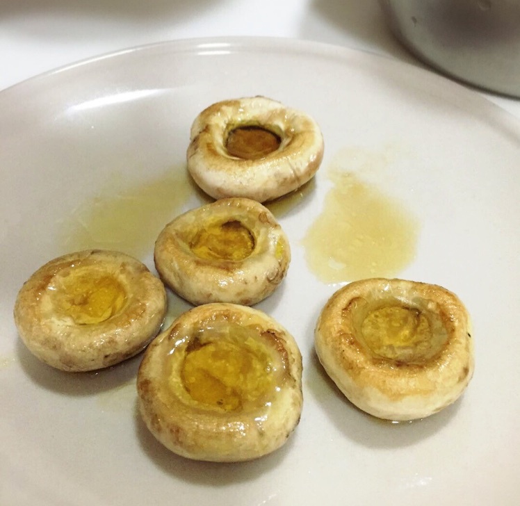保留最原始鲜味儿的煎口蘑