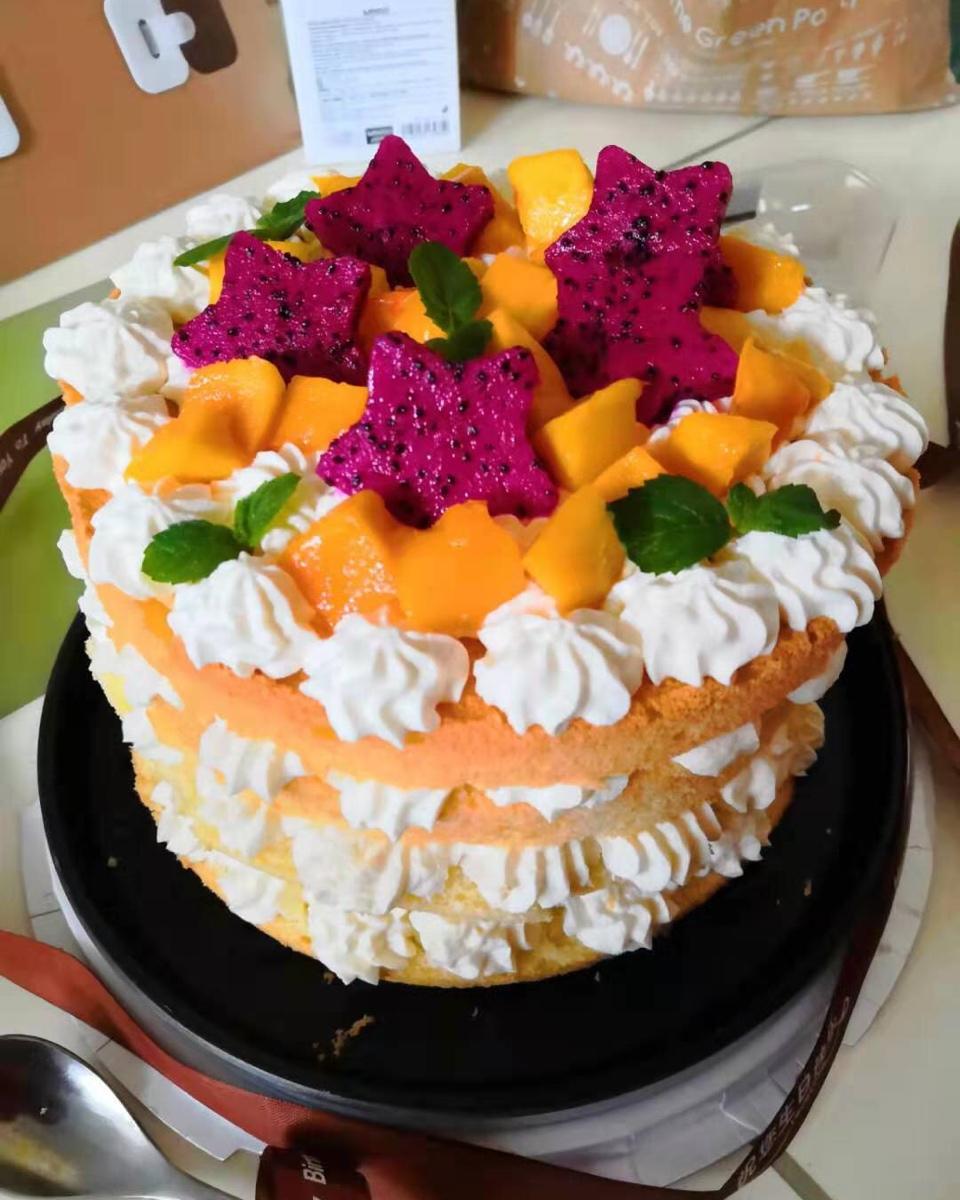 颜值爆表的「水果裸蛋糕」装饰