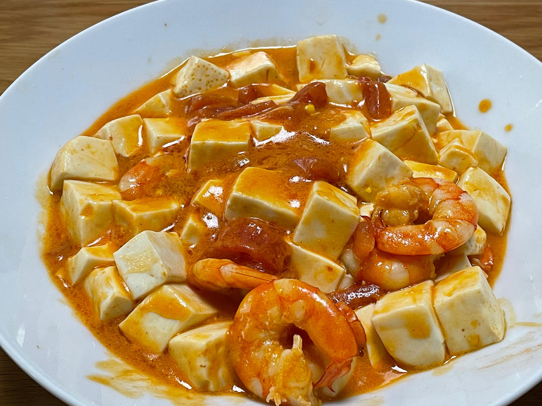 豆腐鲜虾菇菌汤