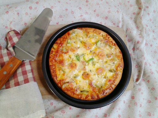 金枪鱼火腿pizza