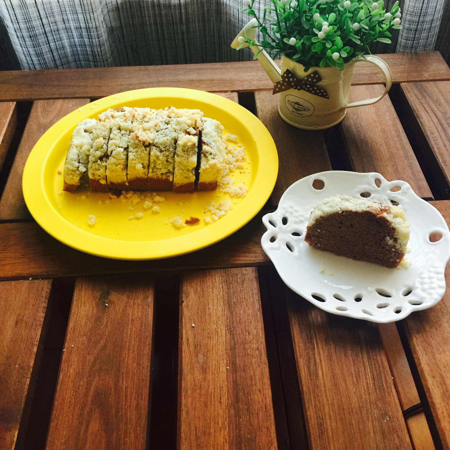 抹茶菠萝酥蛋糕