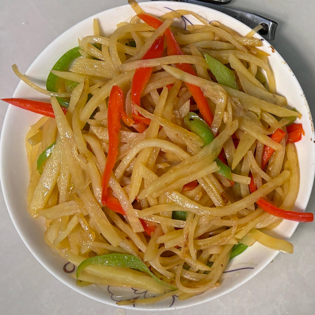 青椒土豆丝