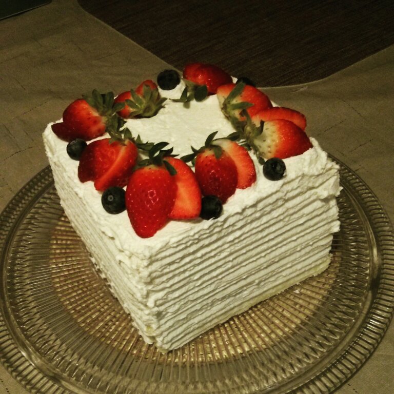 《Tinrry+》草莓奶油蛋糕（8寸配方）