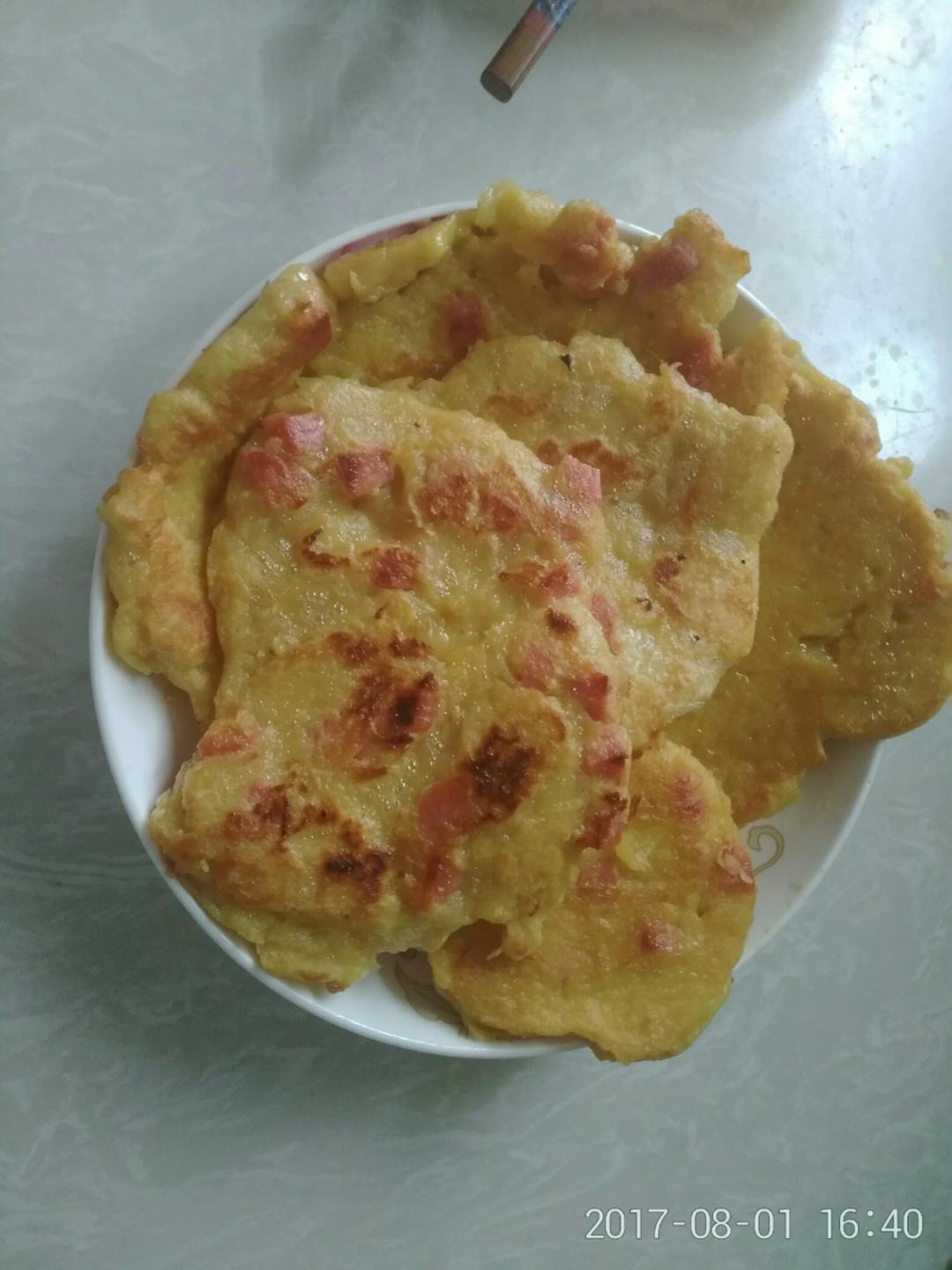 鸡蛋土豆饼