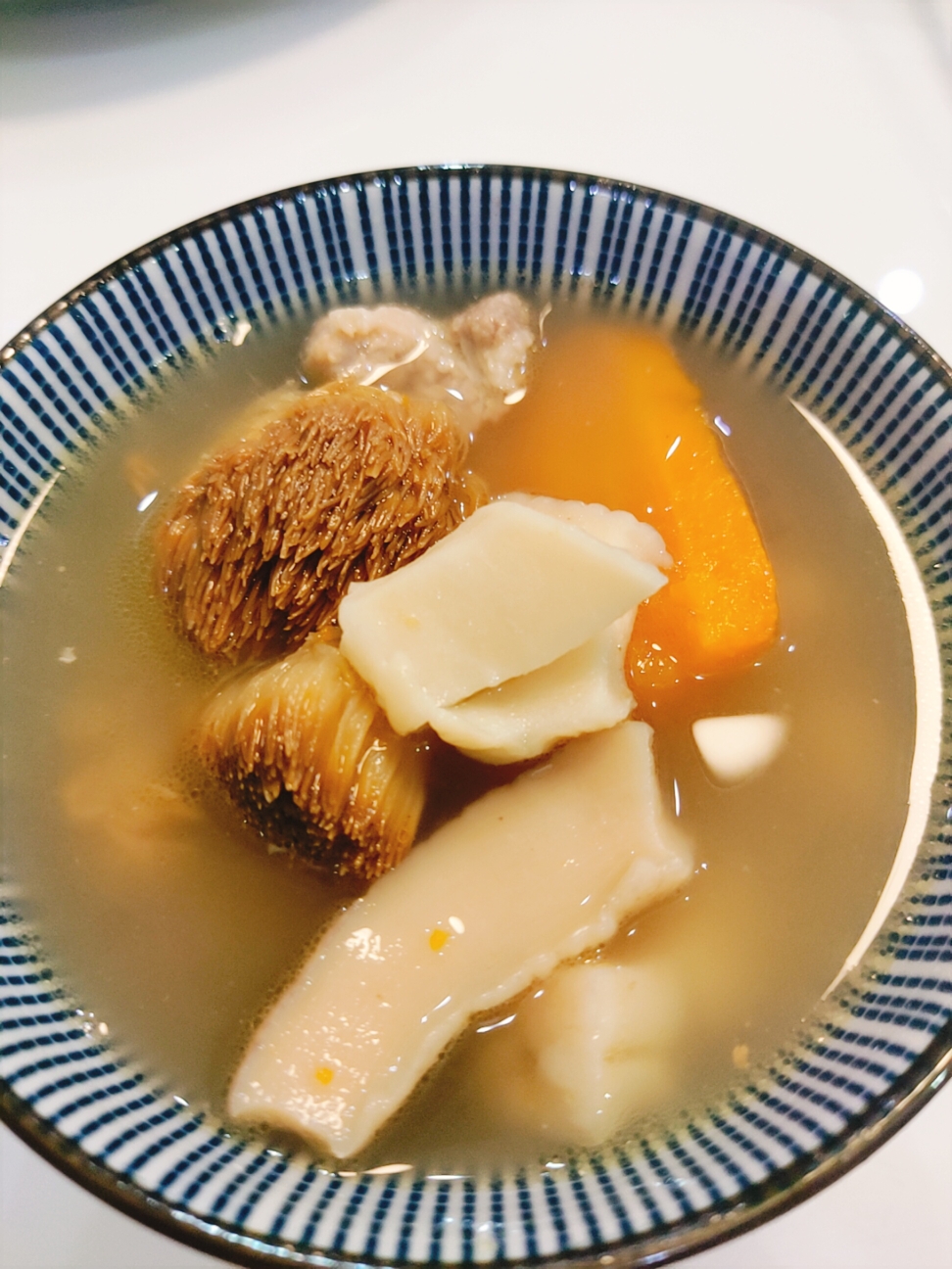 响螺片猴头菇养胃汤的做法步骤图 海汁味干货 下厨房