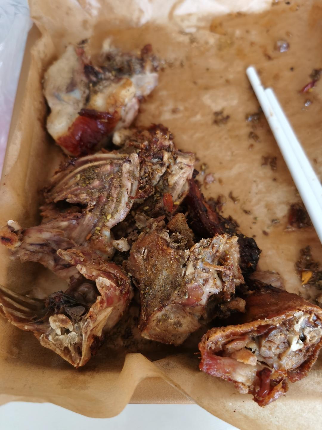 椒盐酥烤鸭架
