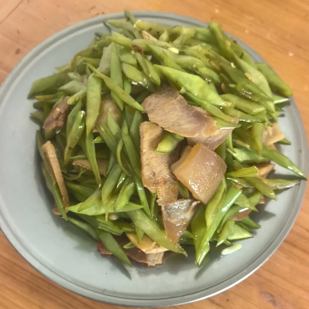 四季豆炒肉丝