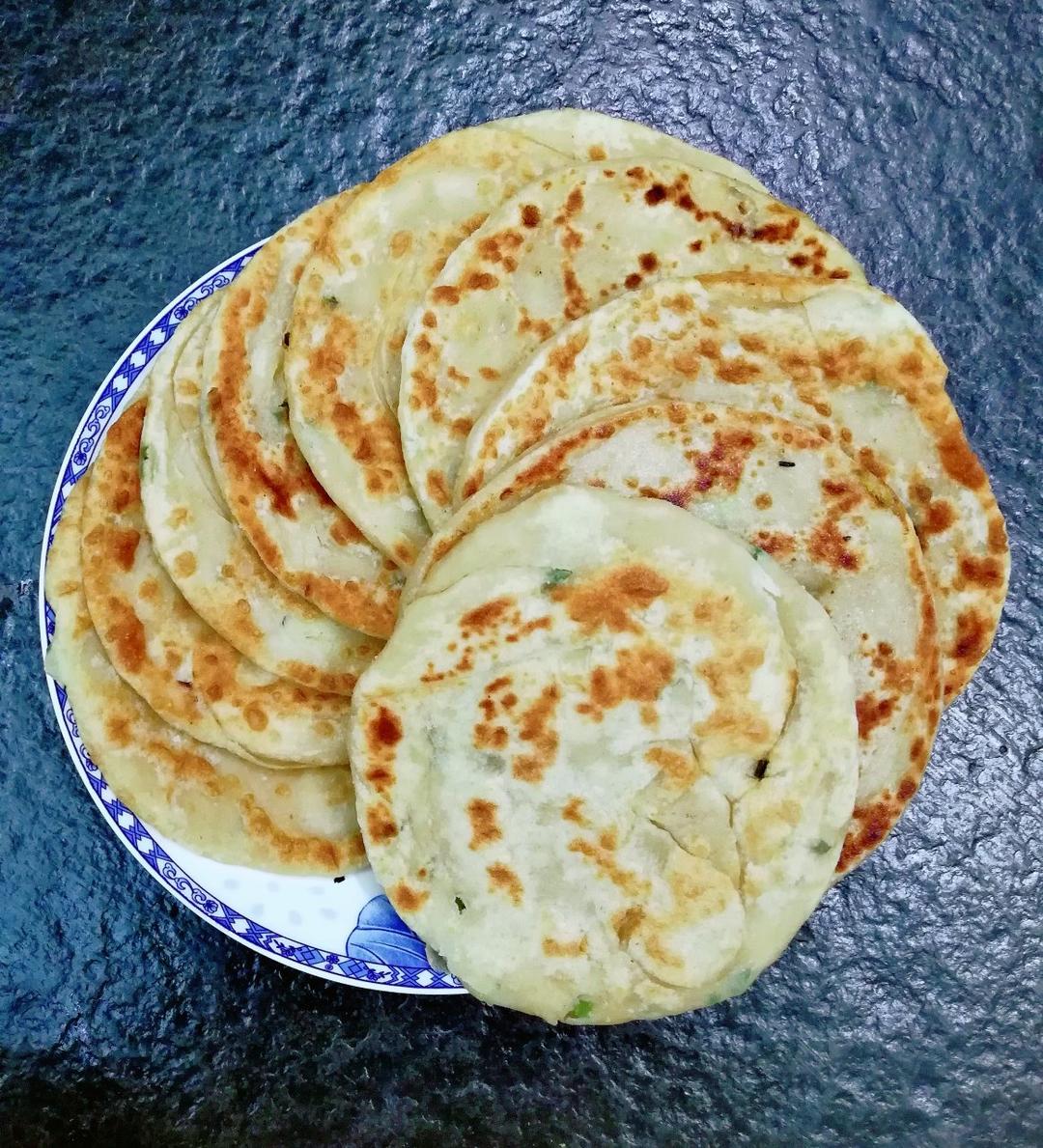 家常葱油饼
