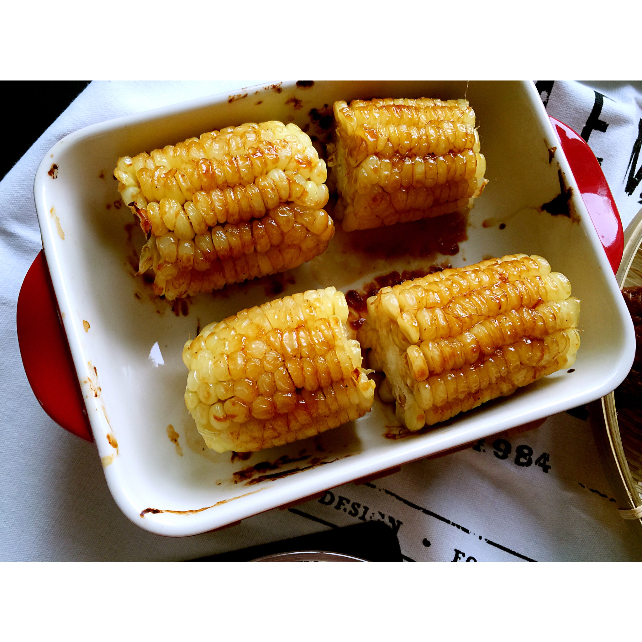 私房烤玉米
