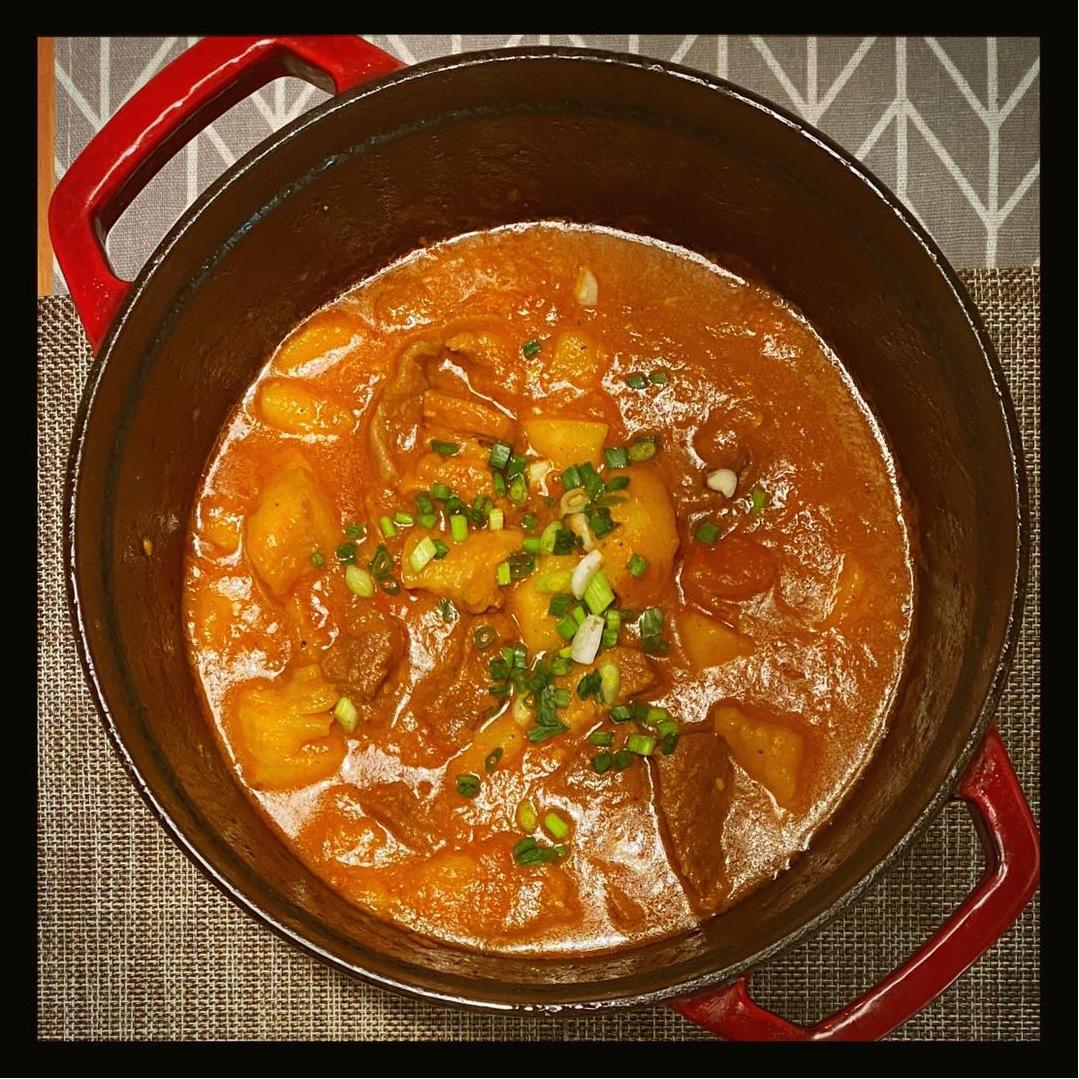 【番茄土豆炖牛腩】