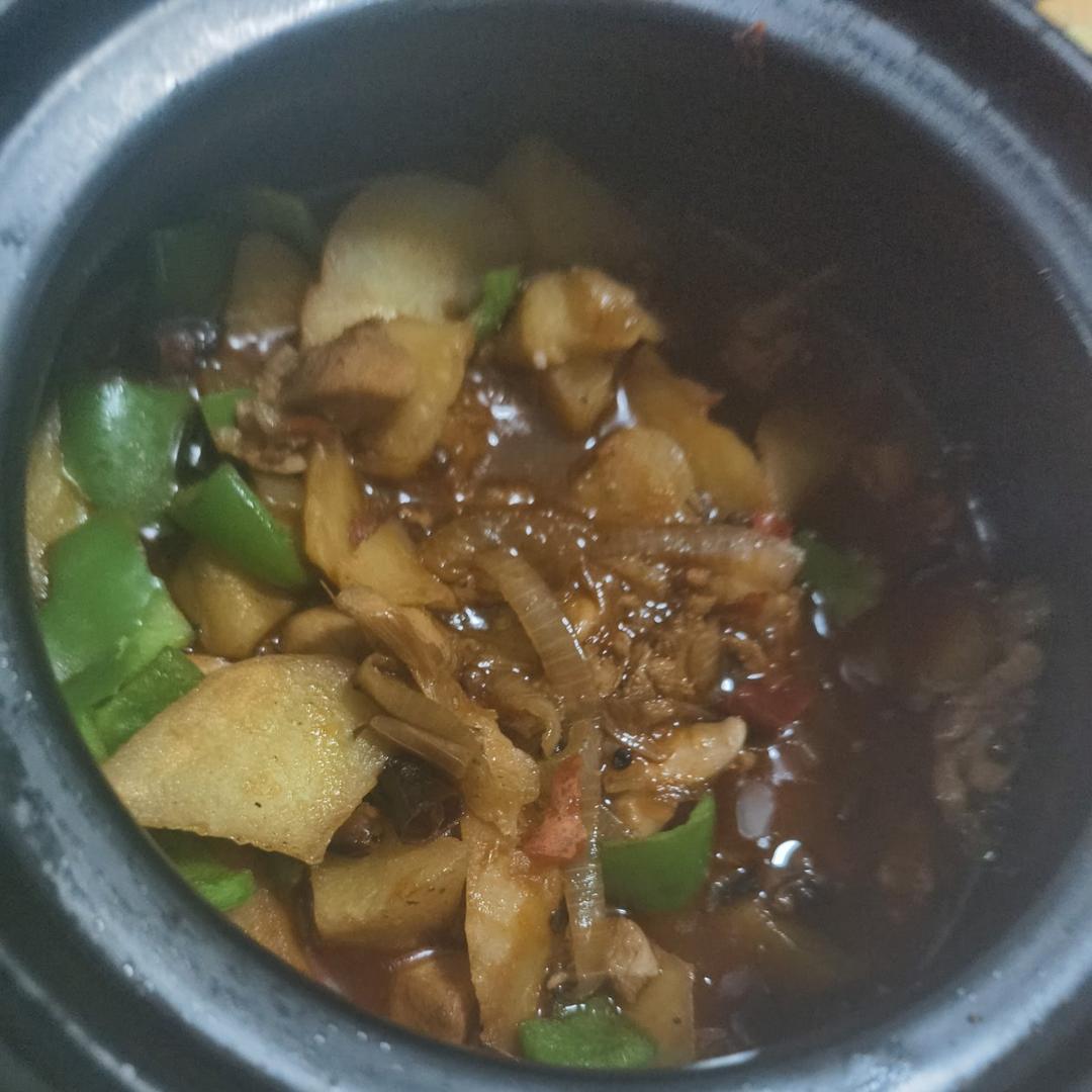 简易改良版鸡公煲菜谱
