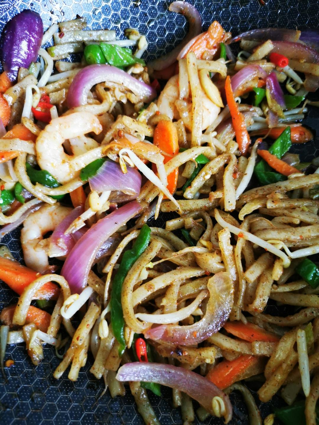陕西私房炒饼[内附饼丝做法]