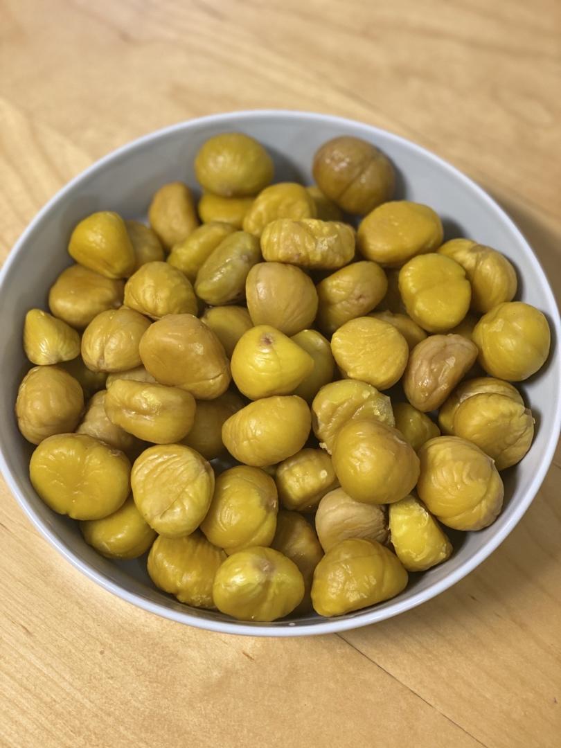 存储栗子的方法