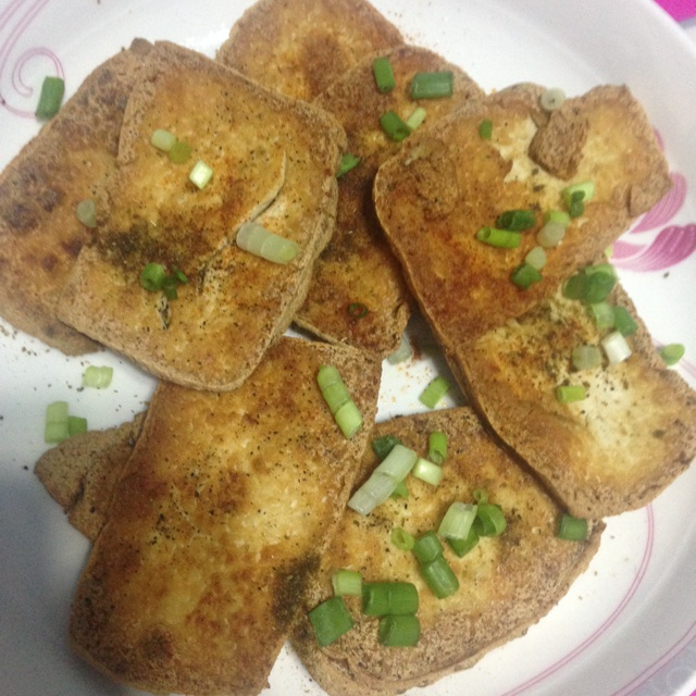煎椒盐豆腐