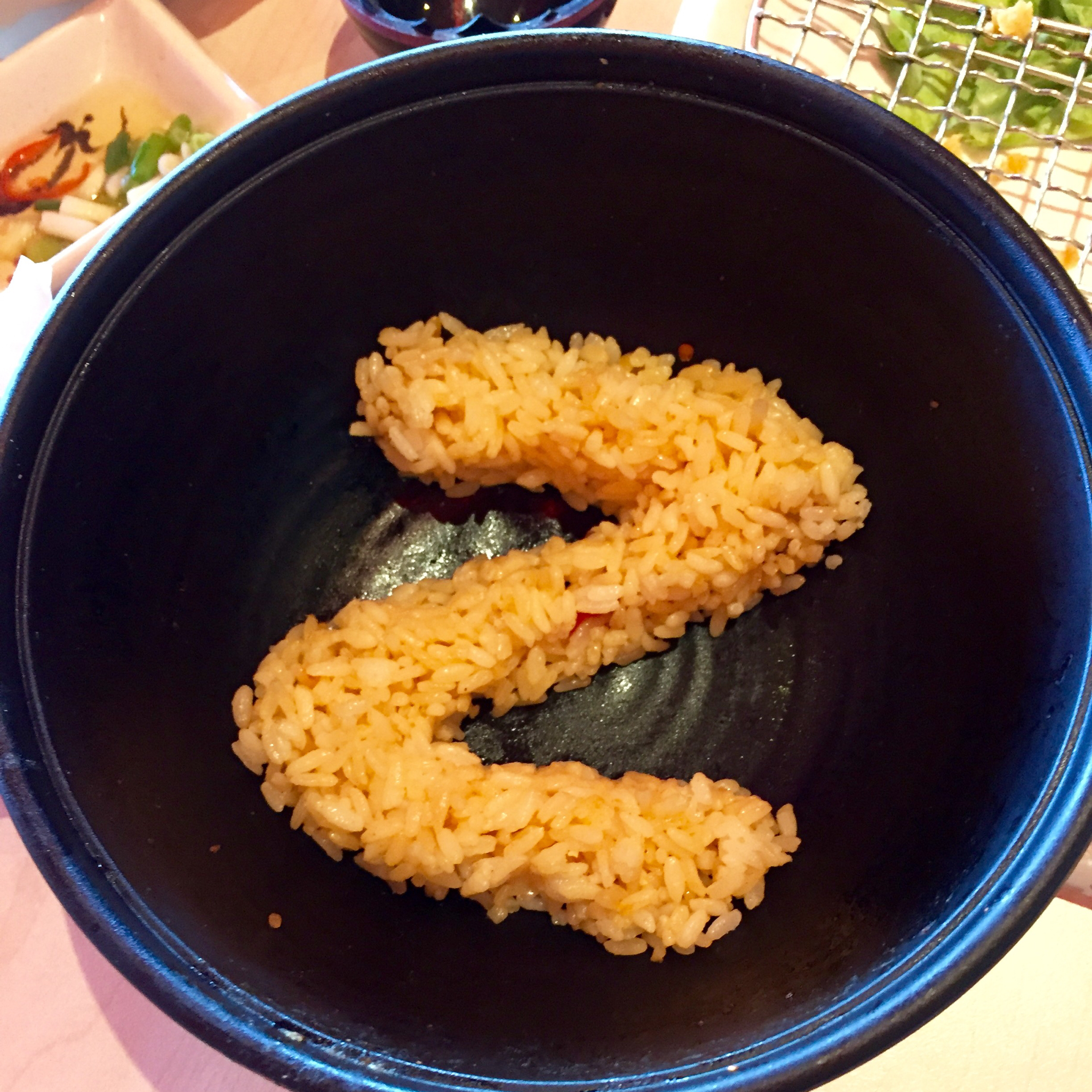 牙套的饭！