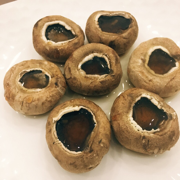 烤蘑菇